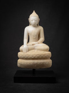 18th century Burmese marble Buddha statue from Burma