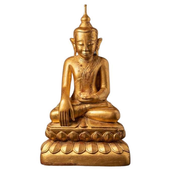 Birmanische Shan-Buddha-Statue des 18. Jahrhunderts aus Burma im Angebot