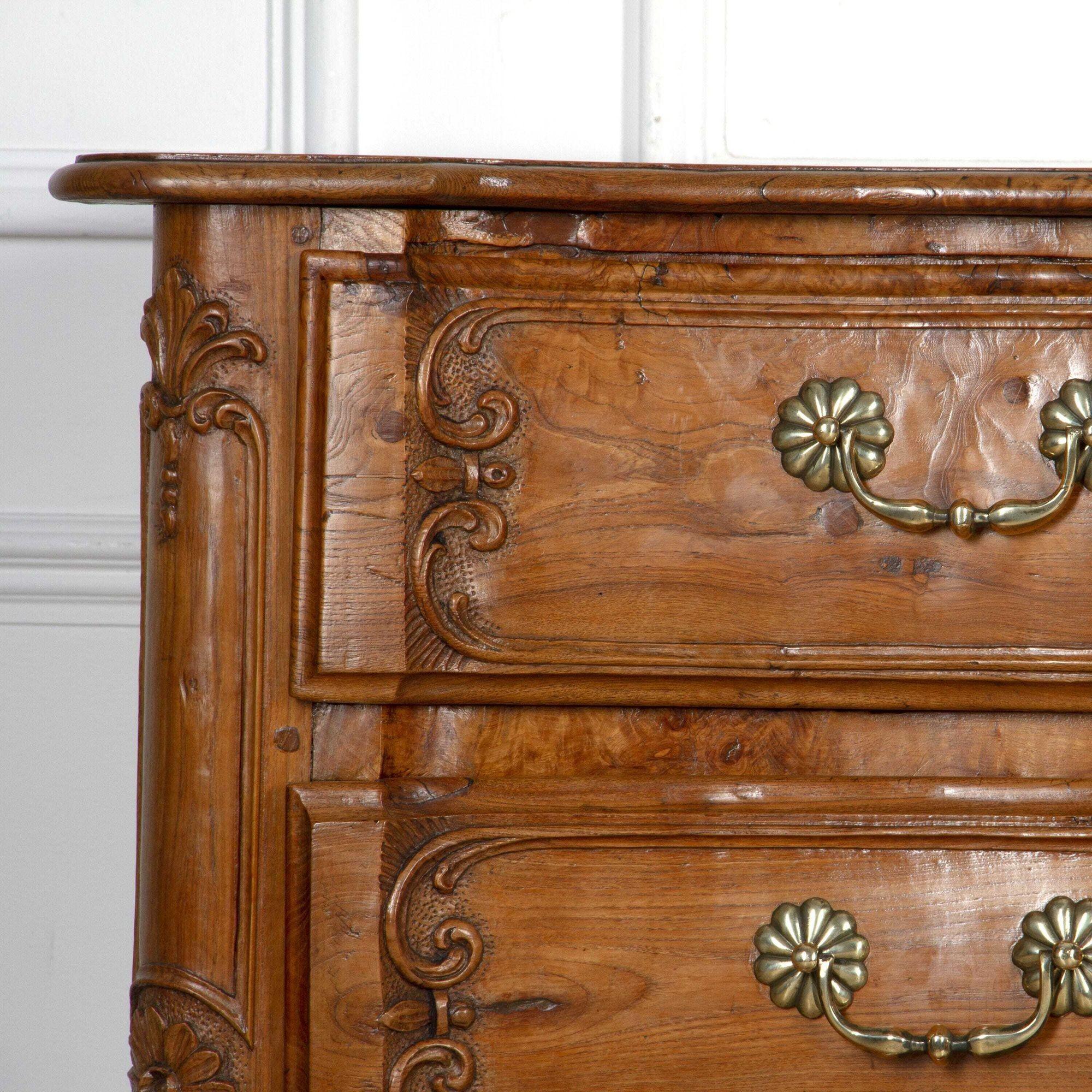 18th Century Burr Ash Commode For Sale 2