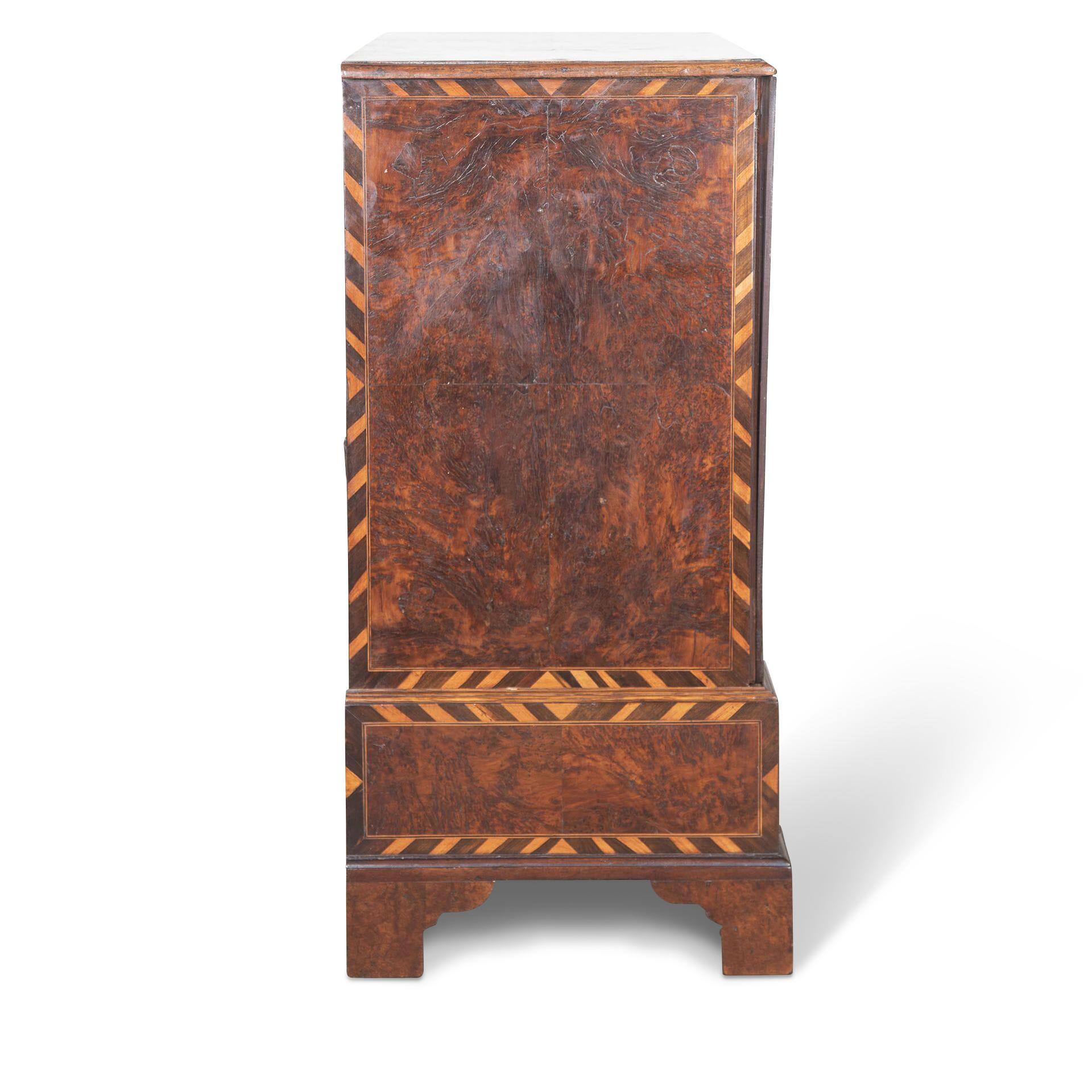 18th Century Burr Yew Cabinet For Sale 2