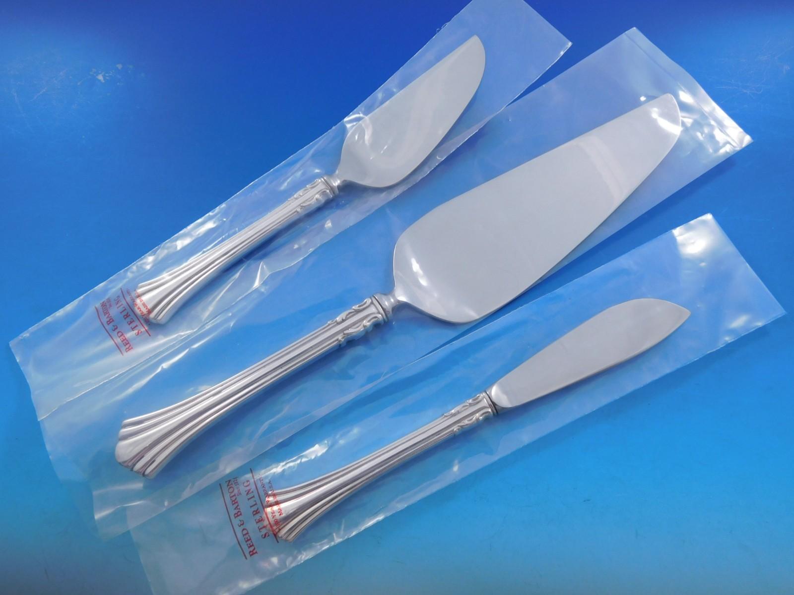 18° Secolo di Reed & Barton Posate in argento sterling per 12 persone Set 149 pezzi Non usato In condizioni ottime in vendita a Big Bend, WI