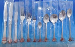 18° Secolo di Reed & Barton Posate in argento sterling per 12 persone Set 149 pezzi Non usato