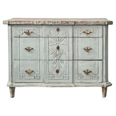 18th Century ca 1780 Three Drawers Dutch Chest Of Drawers