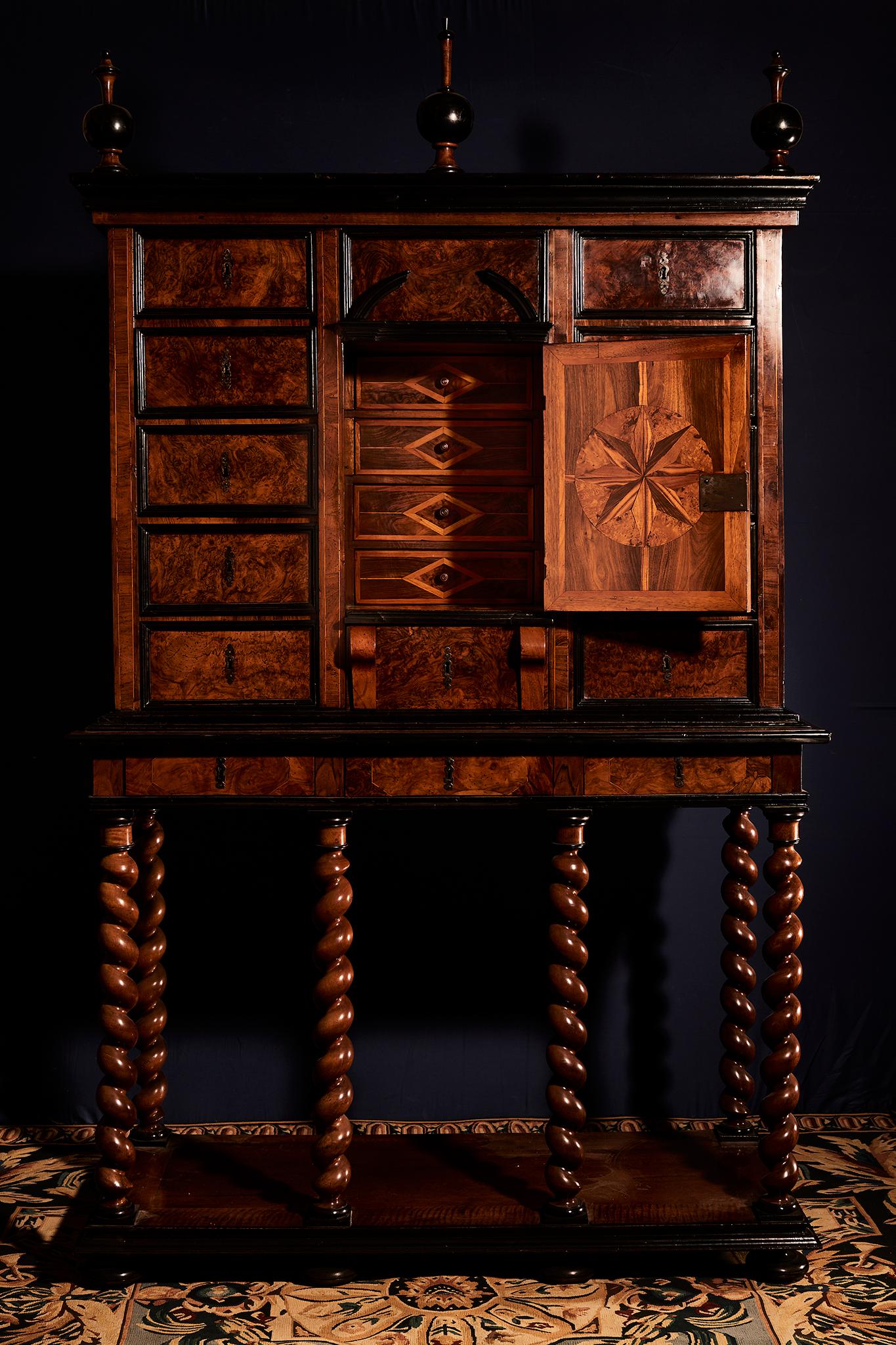 18th Century and Earlier 18th Century Cabinet on Legs For Sale
