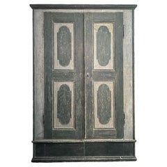 Antique 18th Century Cabinet With Two Doors XVIII