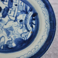 18th Century Canton Ware Plate