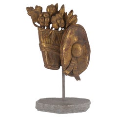 18th Century Carved Fragment on Stand