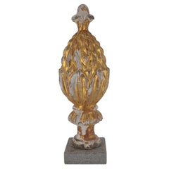 18th Century Carved Fragment on Stand
