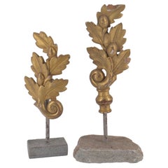 18th Century Carved Fragment on Stand