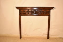 18. Jahrhundert geschnitzt Französisch Mantel