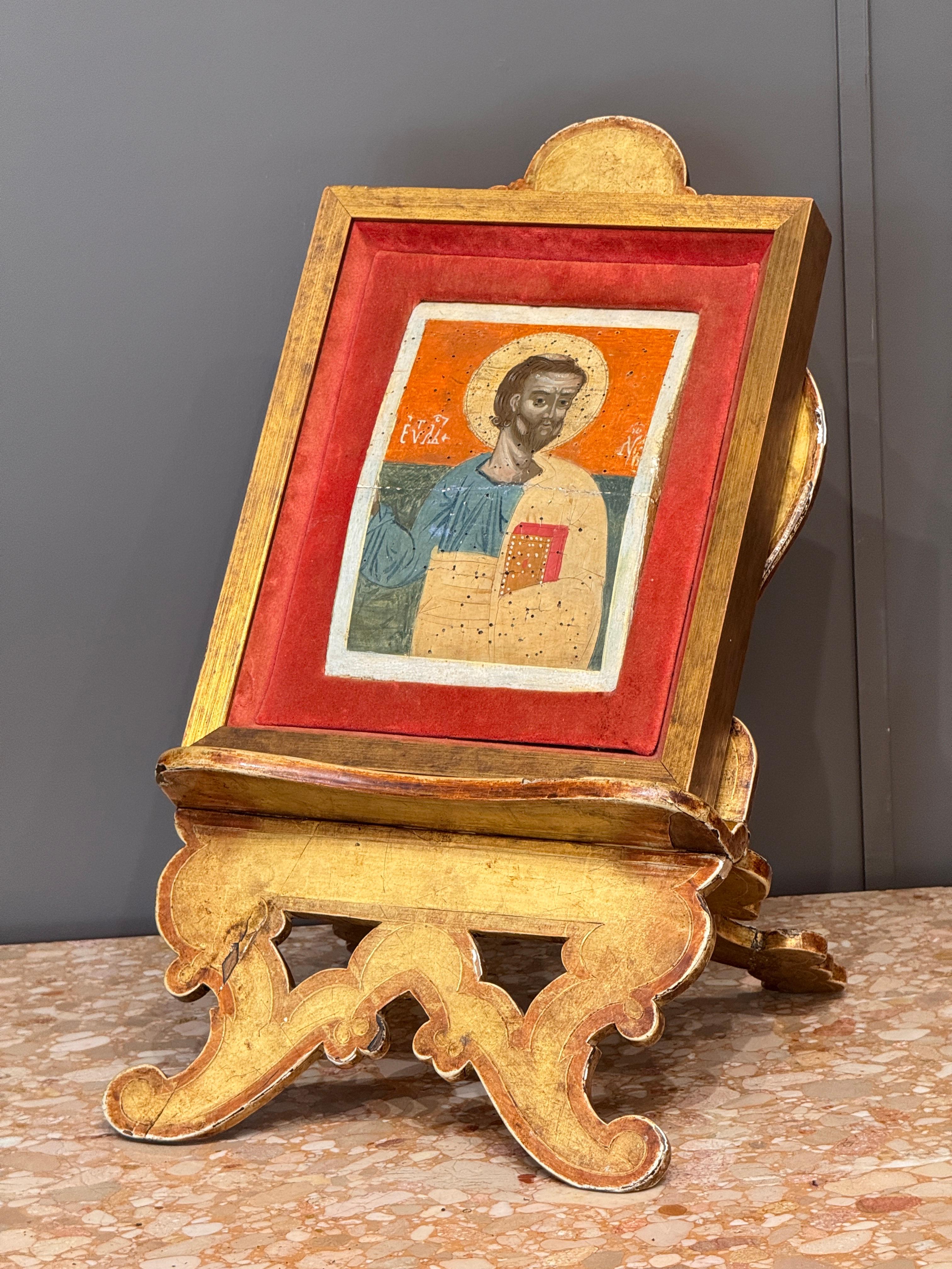 18. Jahrhundert geschnitzt Giltwood Buch Stand im Angebot 3