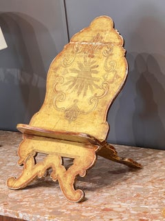 18th Century Carved Giltwood Book Stand