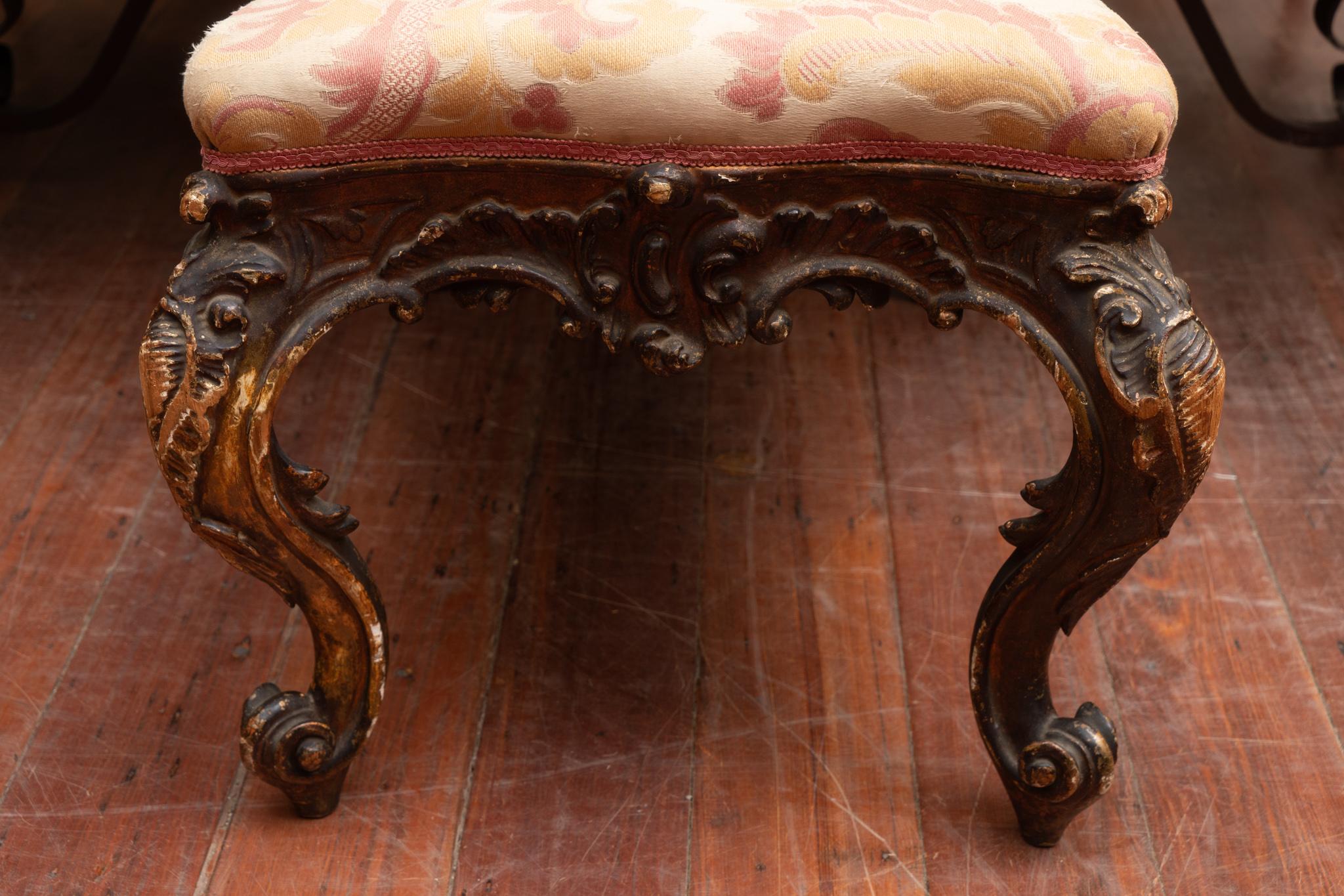 18th Century Carved Italian Bench For Sale 1