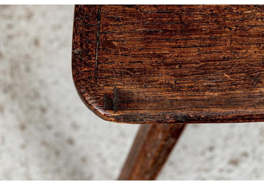 18th Century Carved Moravian Or Swiss Stabelle Side Chair en vente 5