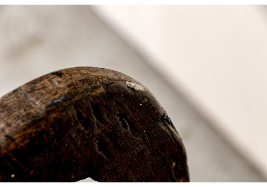 18th Century Carved Moravian Or Swiss Stabelle Side Chair en vente 8