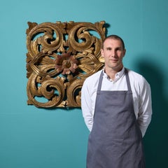 18th Century Carved Scrolling Acanthus Decorative Wall Panel