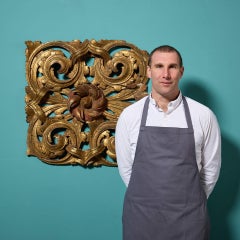 18th Century Carved Scrolling Acanthus Decorative Wall Panel