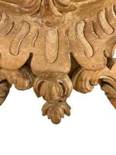 18th Century Carved Woden Italian Reliquary with Angels