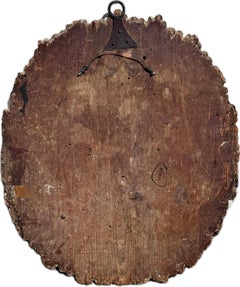 18th Century Carved Wood Heraldic Coat of Arms