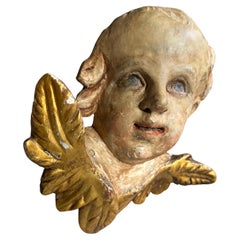 Putto in legno intagliato del XVIII secolo - Germania, 1750 circa