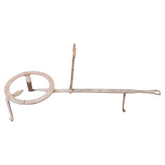 18th Century Cast Iron French Trivet