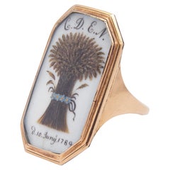 Anello da lutto "catalano" del XVIII secolo