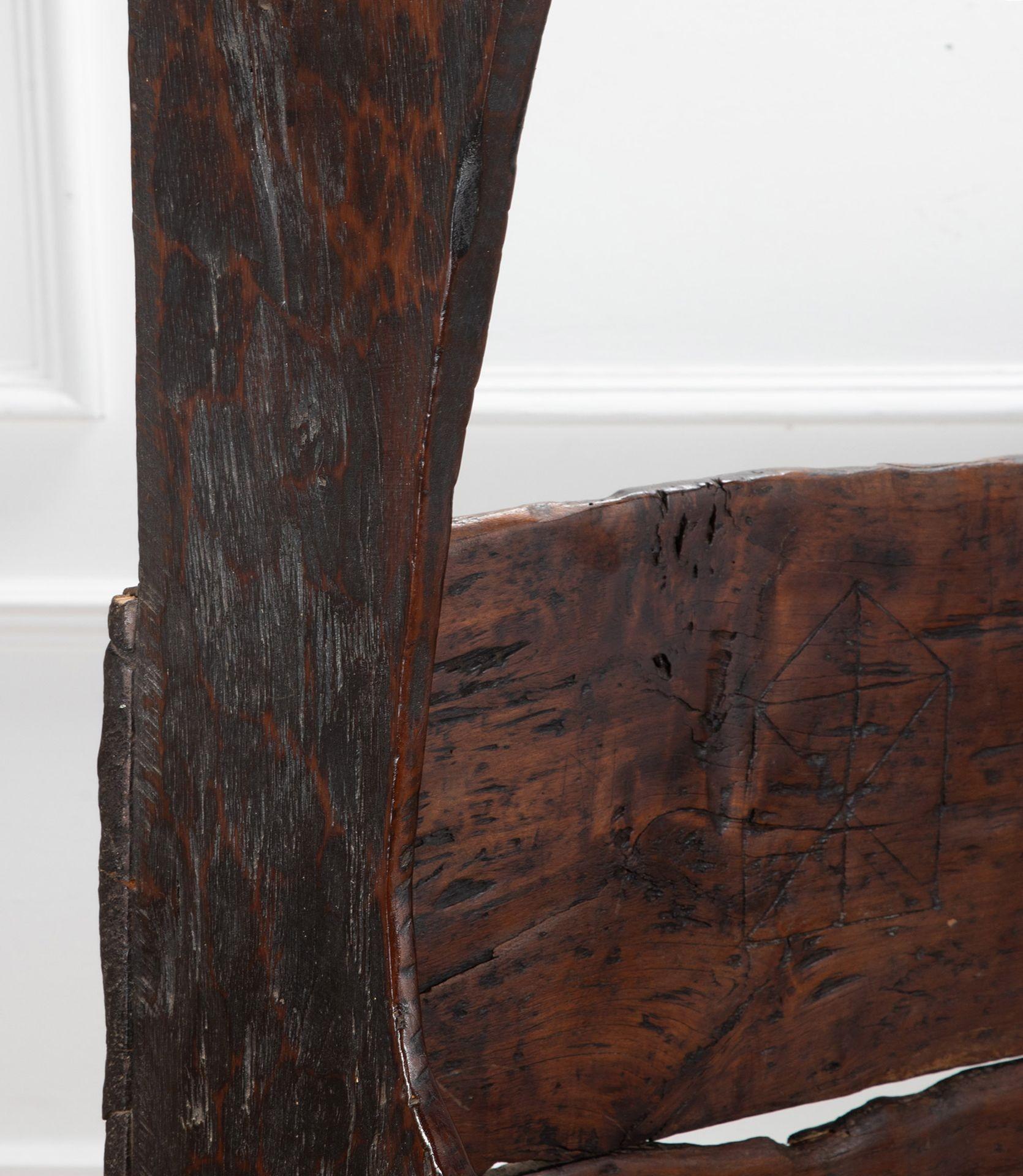 18th Century Catalan Settle Bench For Sale 4