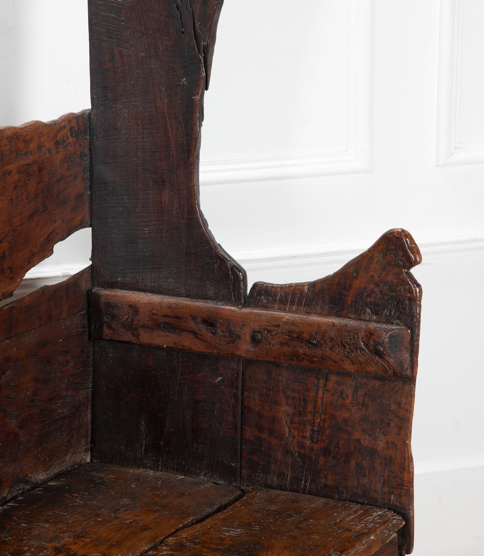 18th Century Catalan Settle Bench For Sale 5