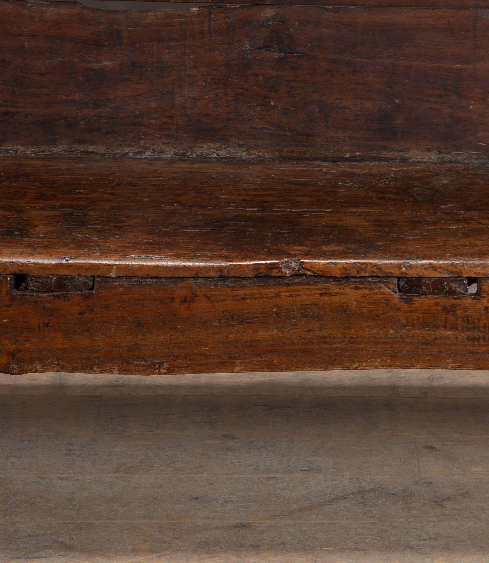 18th Century Catalan Settle Bench For Sale 1