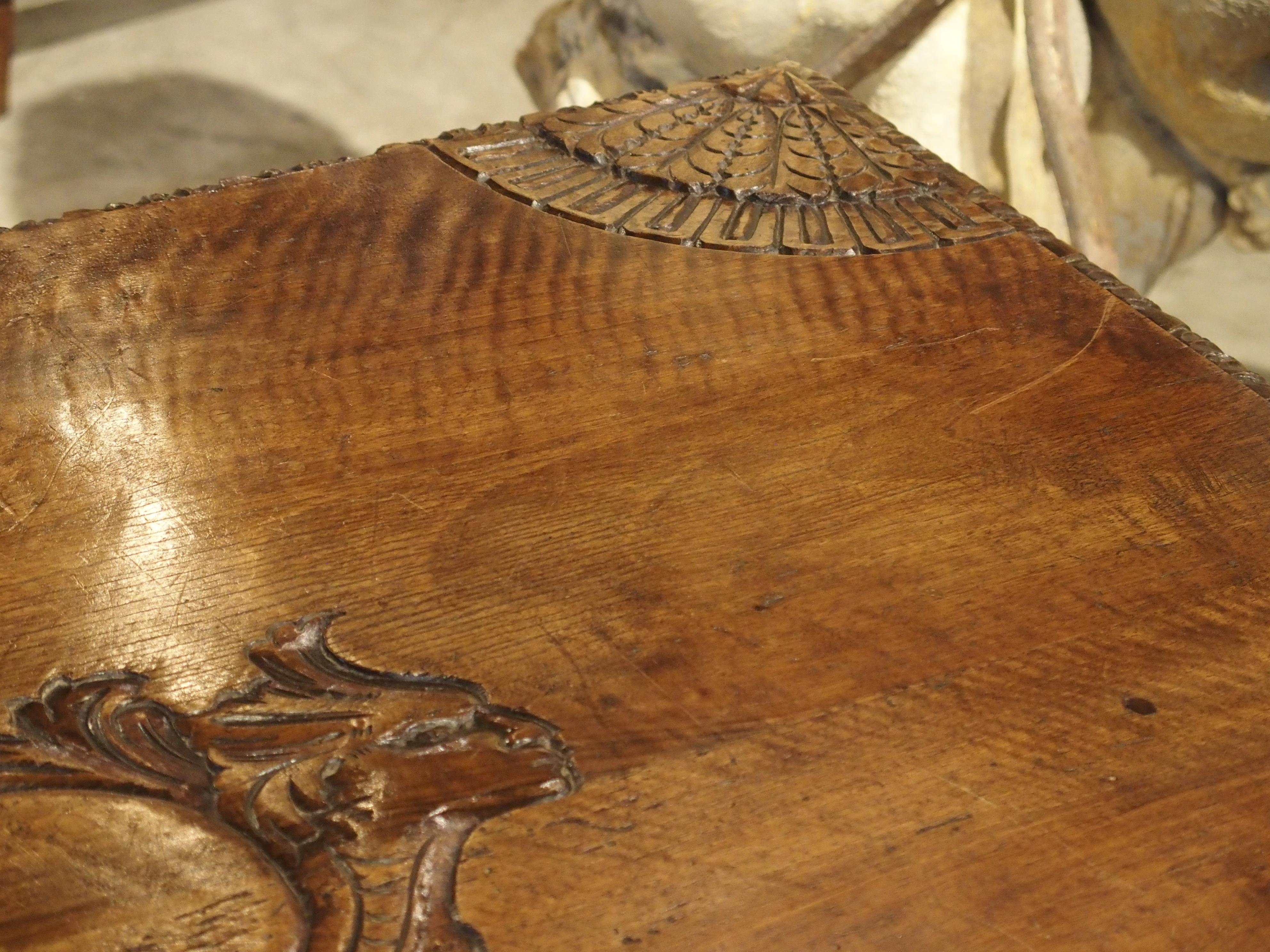 18th Century Catalan Table with Forged Iron Stretchers 10