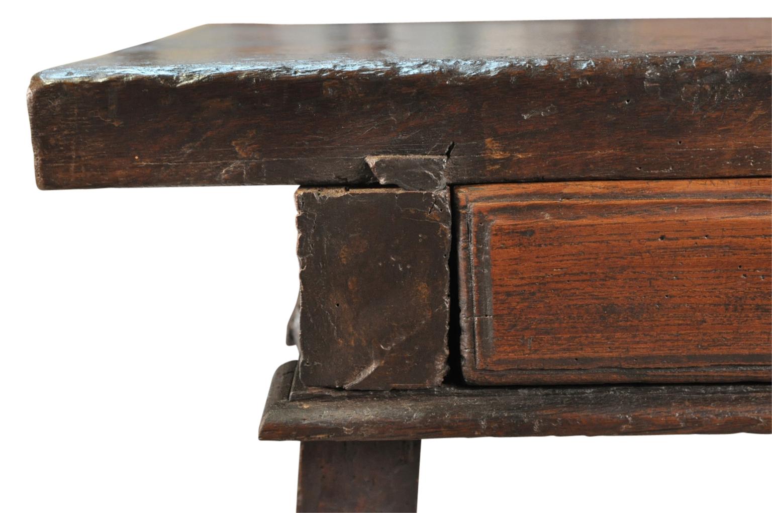 18th Century and Earlier 18th Century Catalan Writing Table, Console
