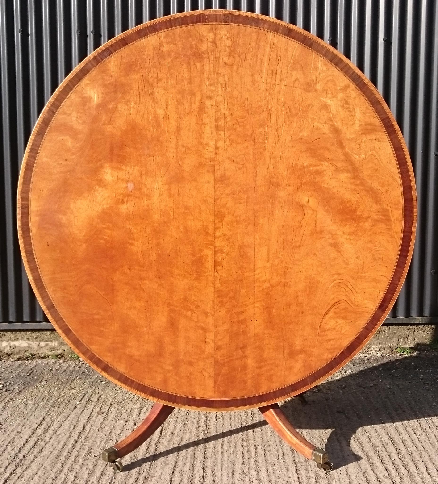 British 18th Century Center Table For Sale