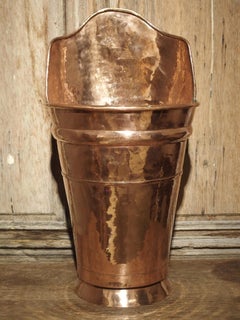 18th Century Ceremonial Copper Grape Hotte from France