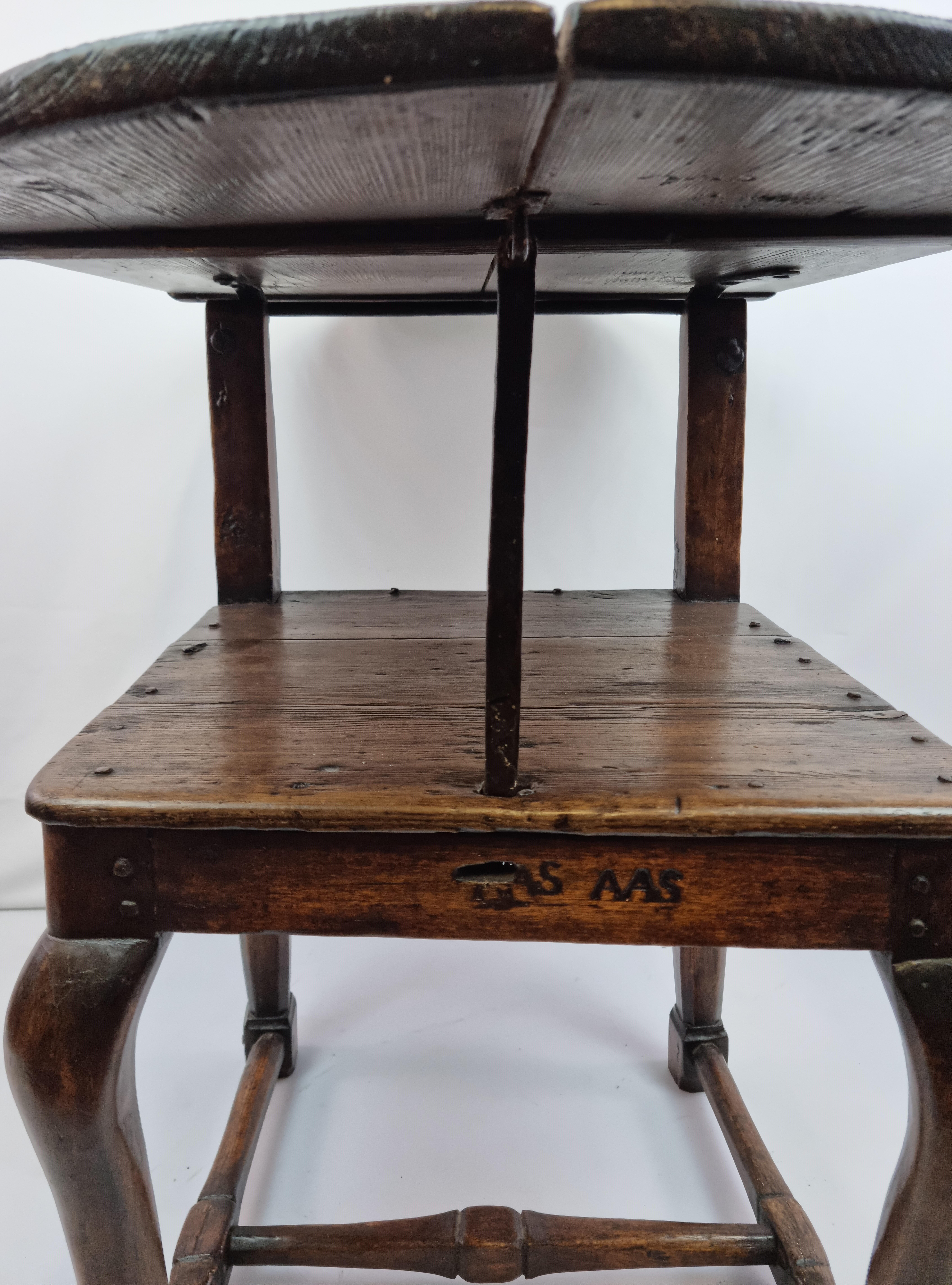 18th Century Chair-Table For Sale 10