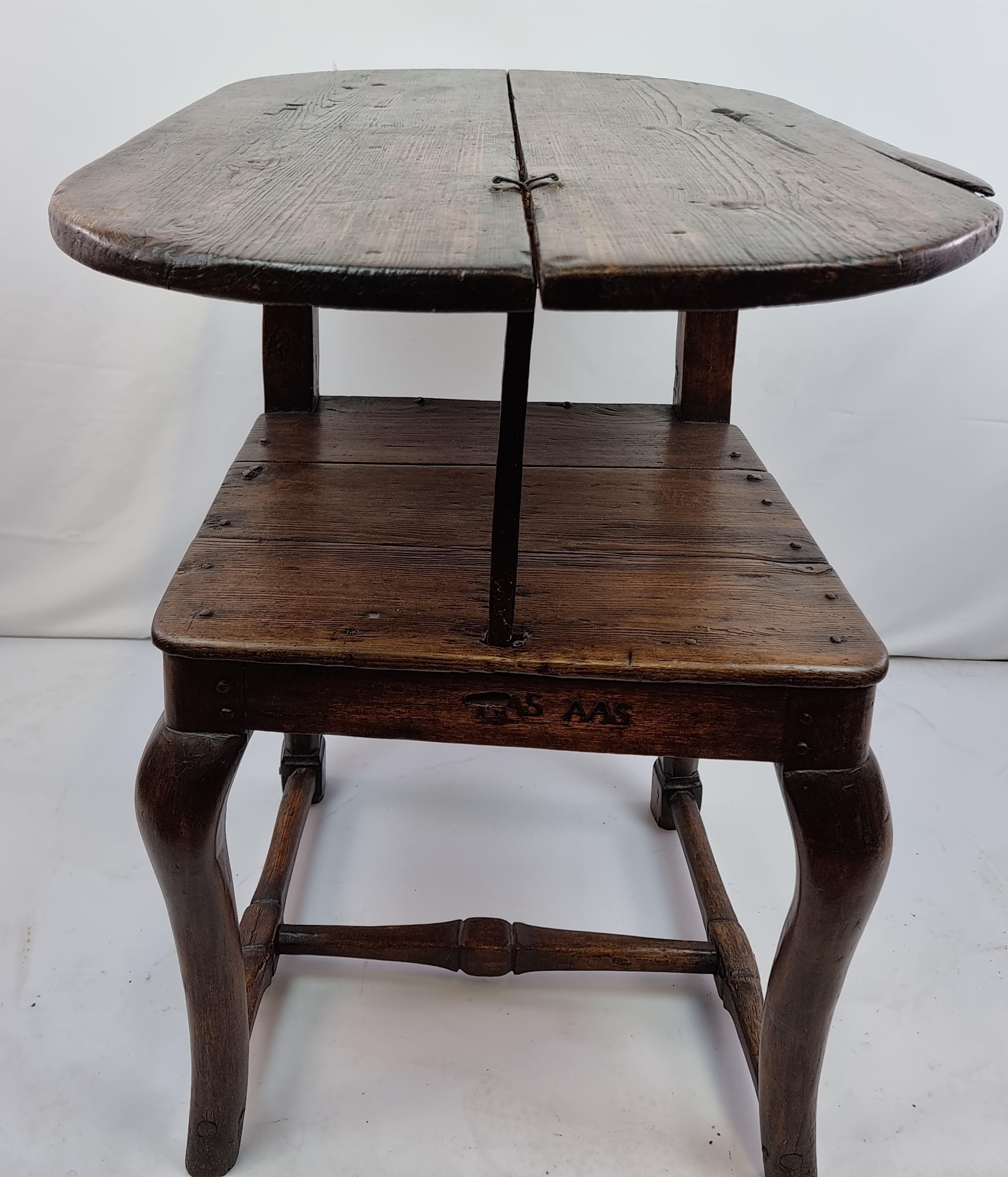18th Century Chair-Table For Sale 11