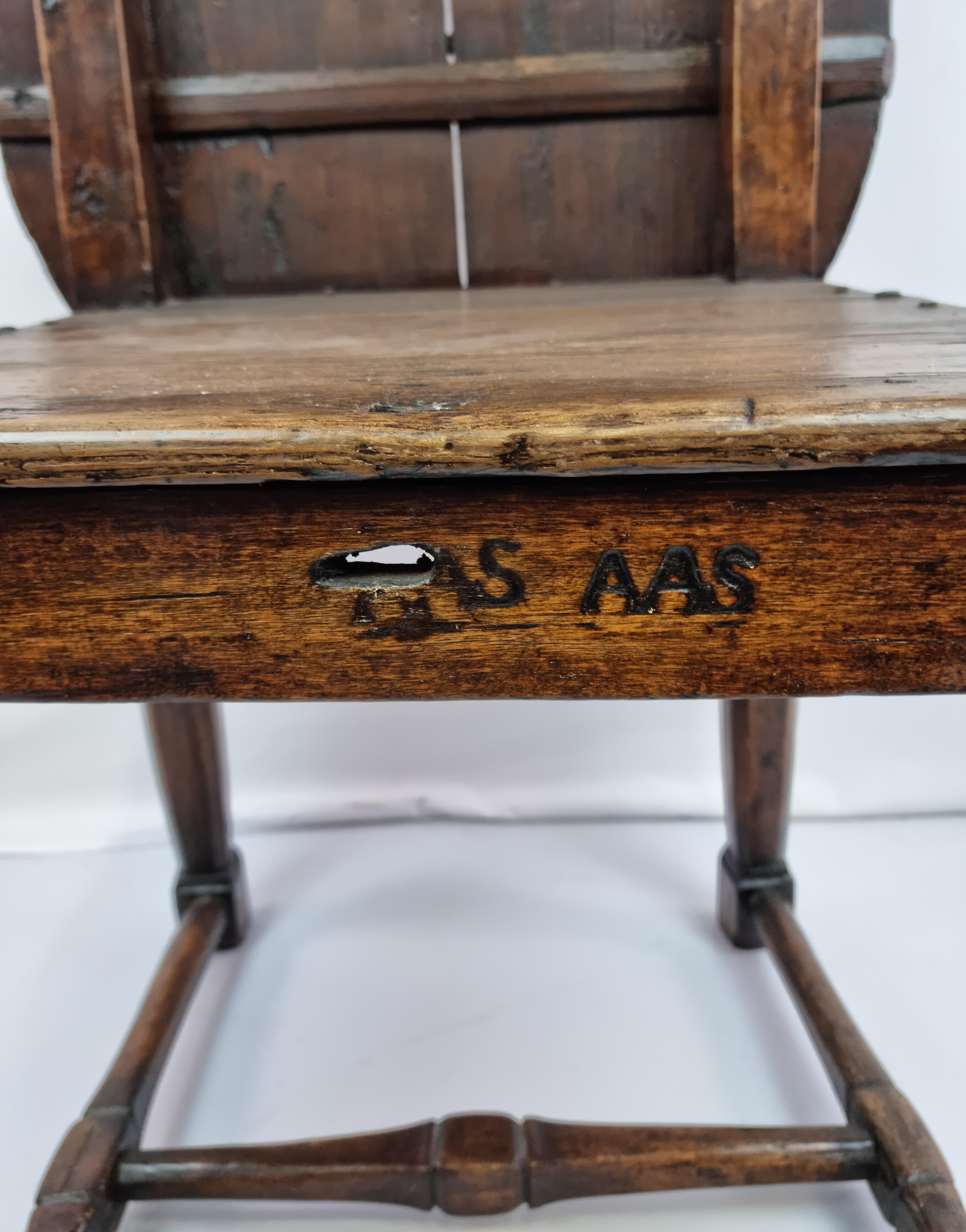 18th Century Chair-Table For Sale 3
