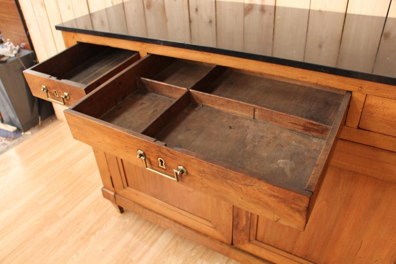 French 18th Century Cherry Buffet For Sale