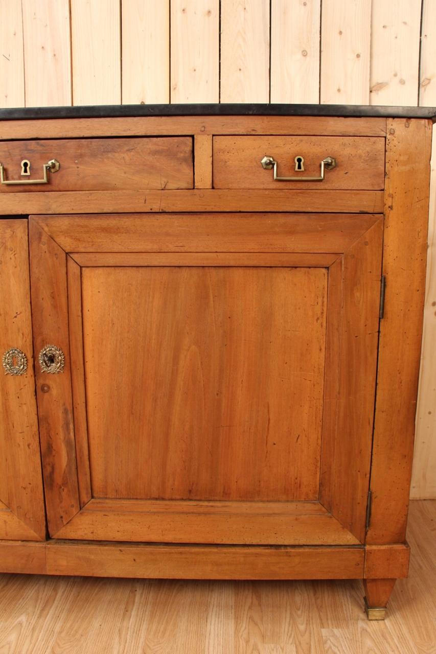 Wood 18th Century Cherry Buffet For Sale