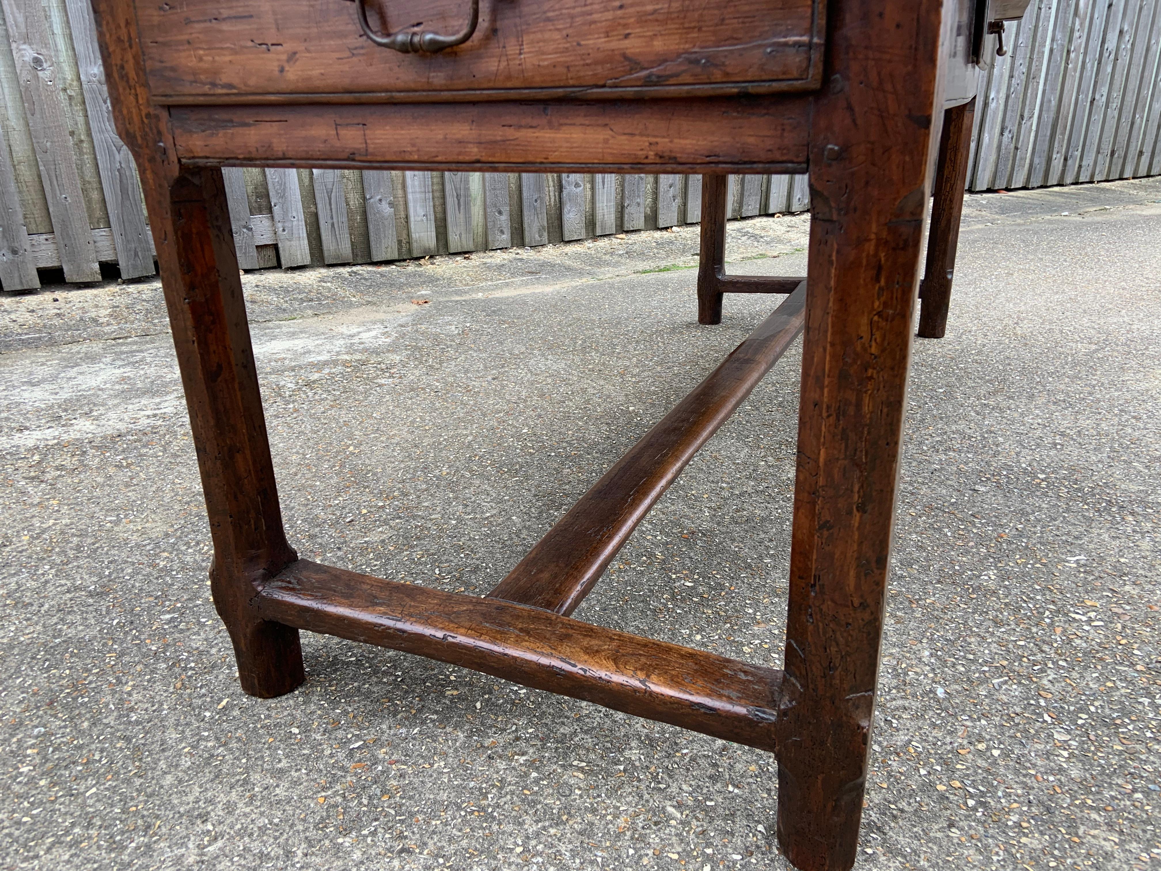 French Provincial 18th Century Cherry Farmhouse Table