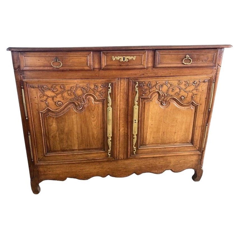 18th Century, Cherry Louis XV Buffet at 1stDibs