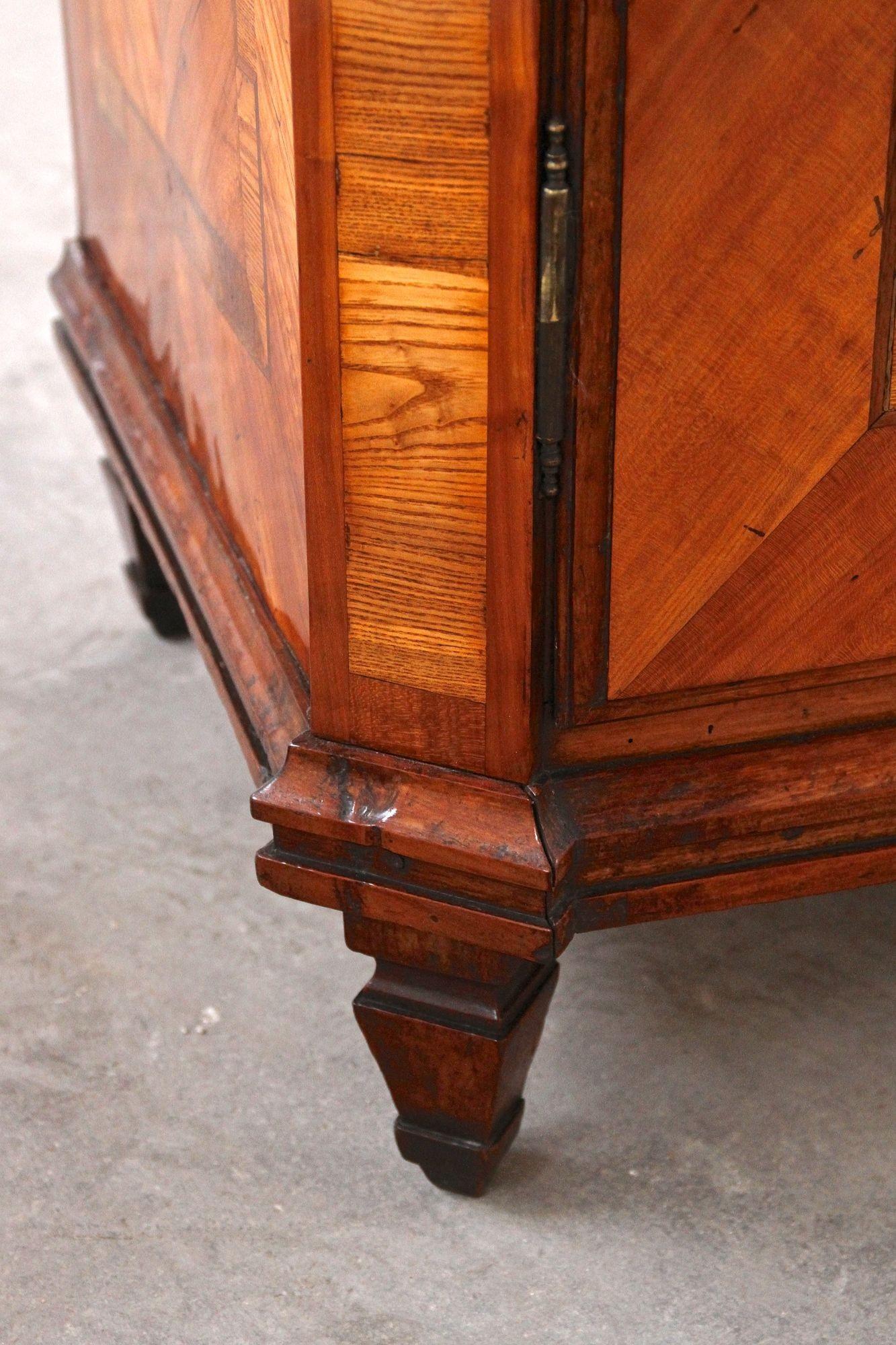 18th Century Cherrywood Half Cabinet/ Sideboard, Josephinism Era, AT circa 1780 For Sale 6