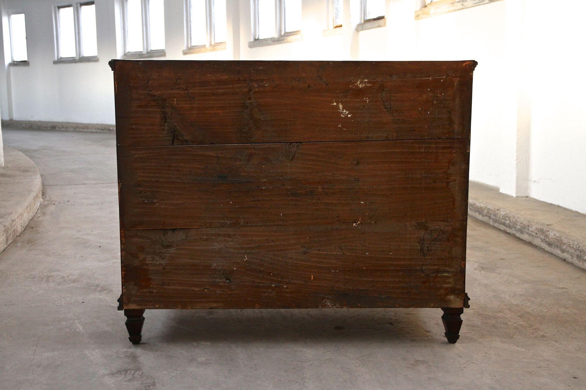 18th Century Cherrywood Half Cabinet/ Sideboard, Josephinism Era, AT circa 1780 For Sale 9