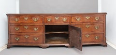 18th Century Cheshire Oak Dresser Base