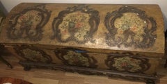18th Century Chest in Lacquered Wood