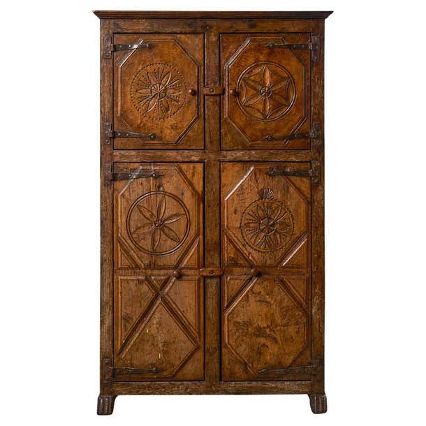 18th Century Chestnut Cupboard from Basque Region, France For Sale at ...