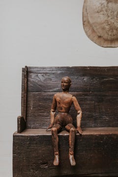 18th Century Chestnut Italian Bench