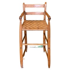 Used 18th Century Child's Thumb Back Windsor High Chair