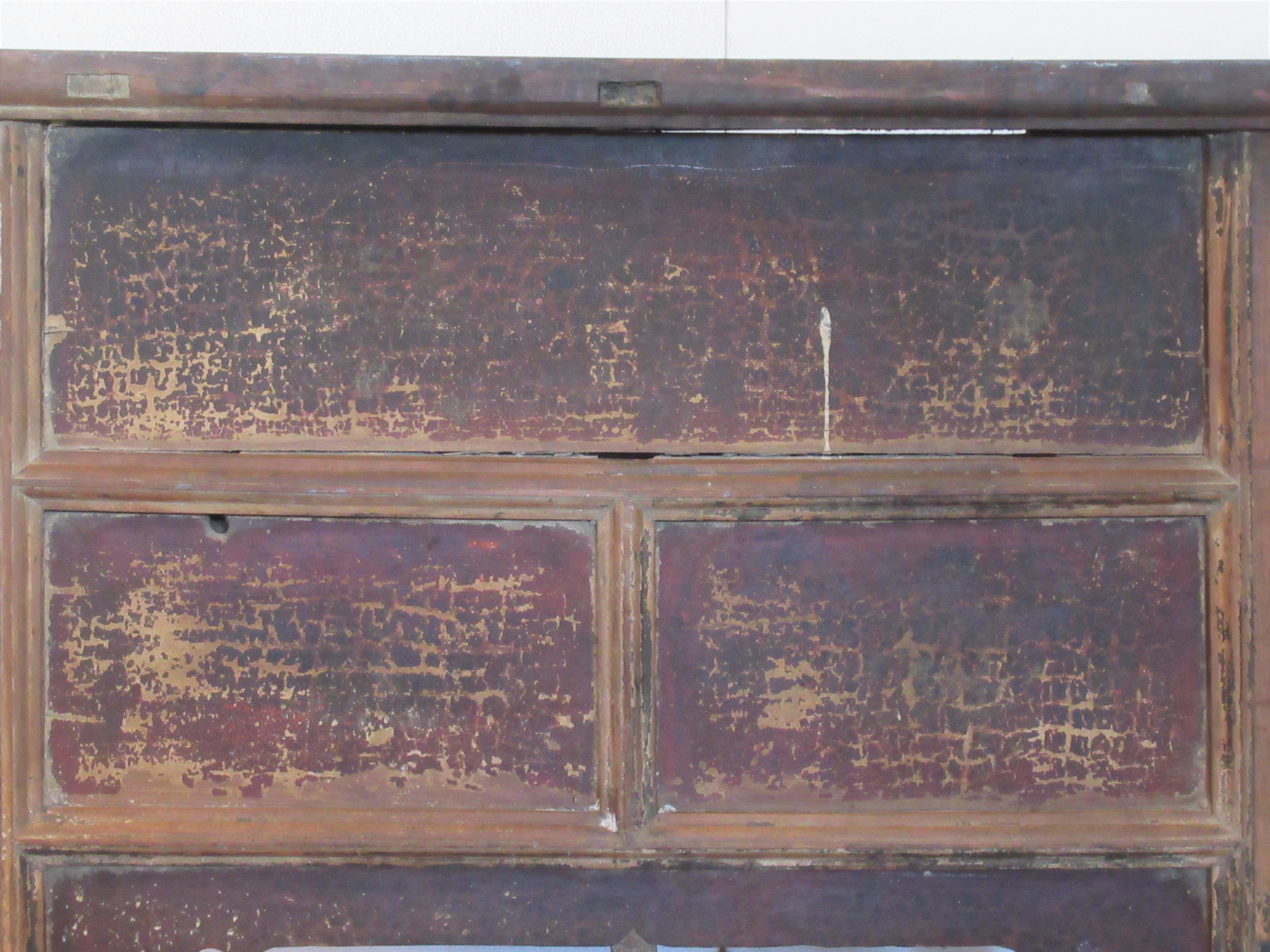 Antique 18th Century Chinese Altar Coffer Cabinet 4