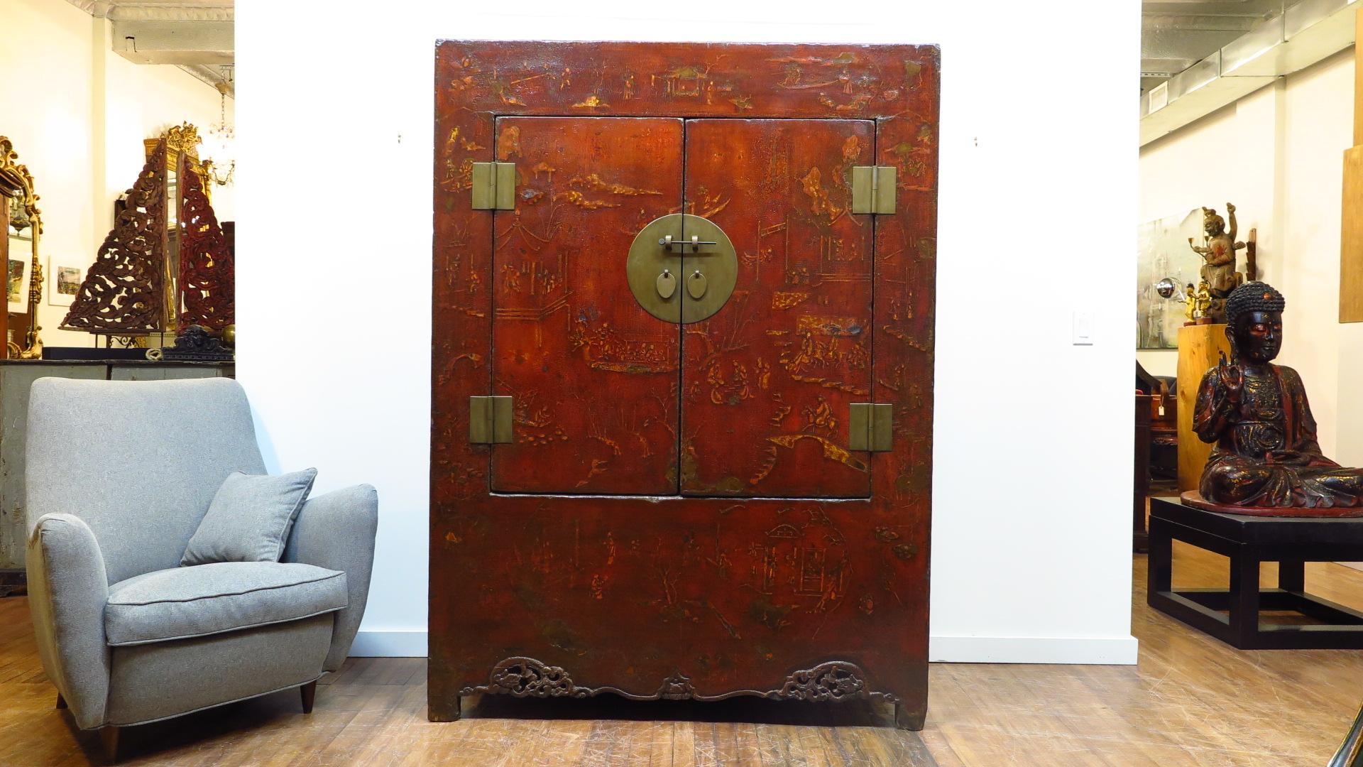 Armario chino del siglo XVIII en venta 6