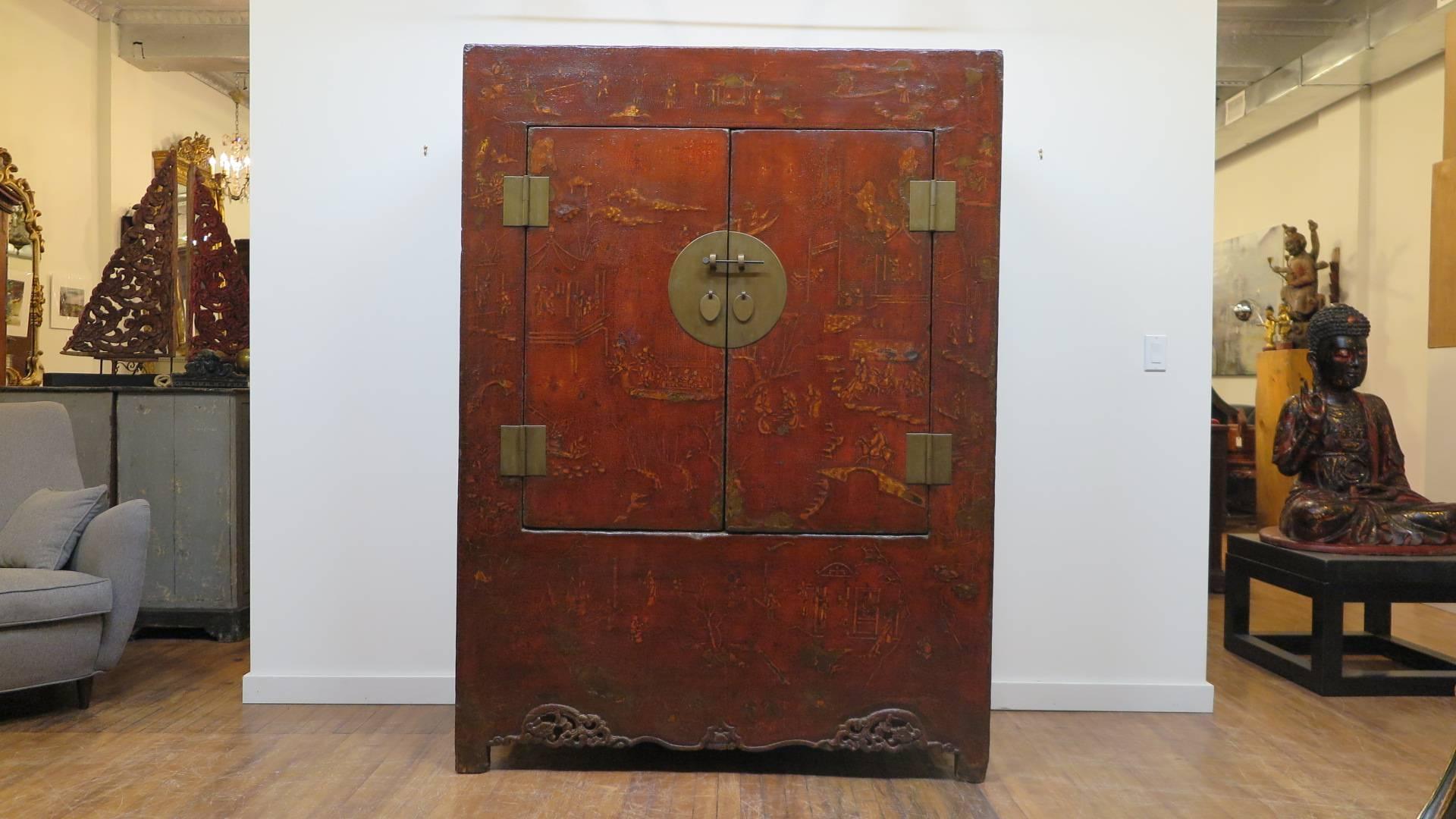 18th Century and Earlier 18th Century Chinese Cabinet For Sale